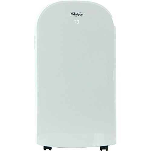 Whirlpool 14 000 BTU Single-Exhaust Portable Air Conditioner with Remote Control in White - B072R18VYZ